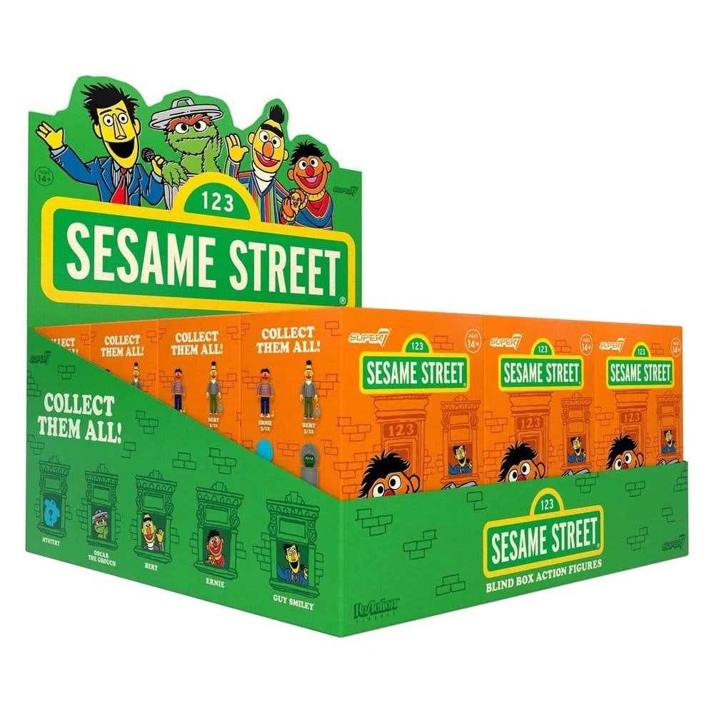 1, Rue Sésame figurine Blind Box Wave 3 Display (12)