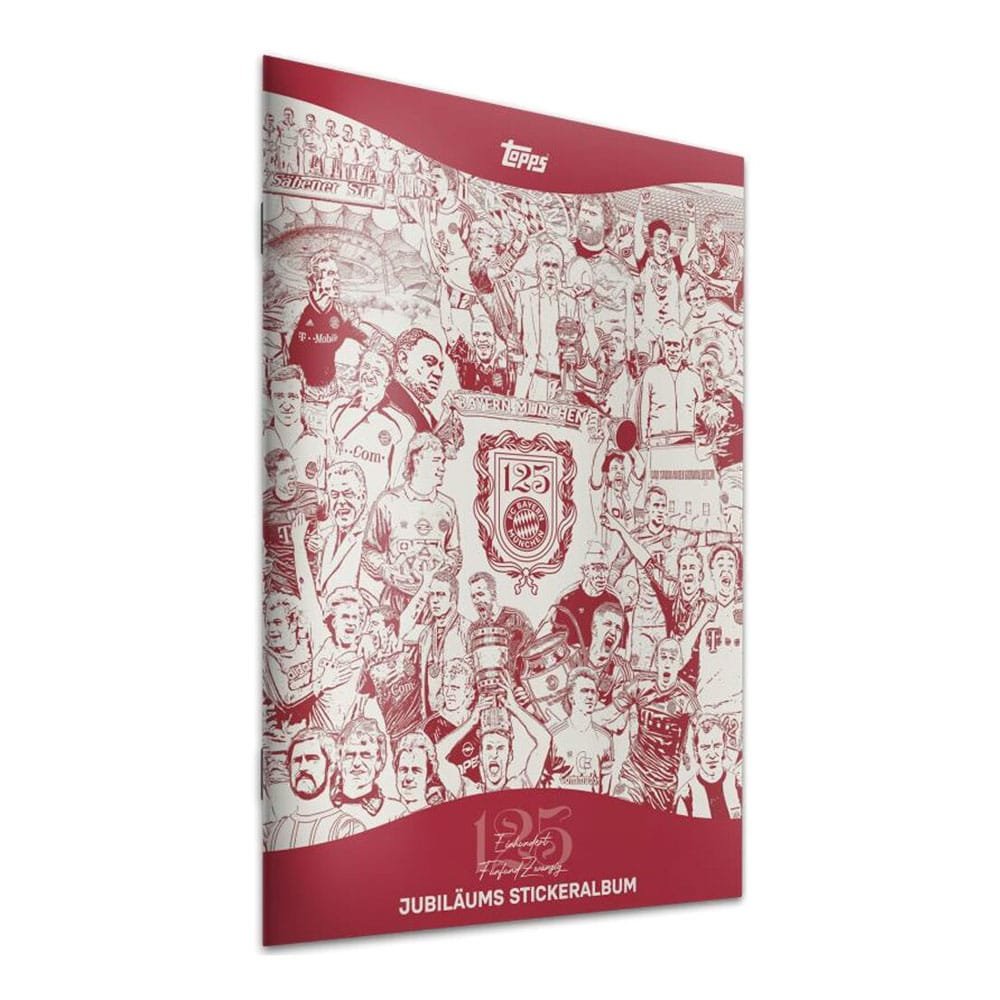 125 Jahre FC Bayern München album pour stickers *ALLEMAND* - football - Goodies