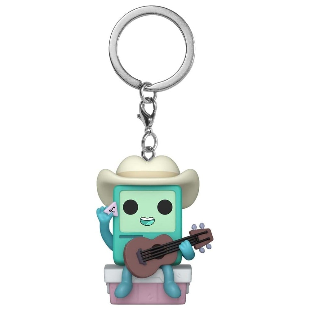 Adventure Time présentoir porte-clés Pocket POP! Cowboy BMO with Guitar 4 cm (12)
