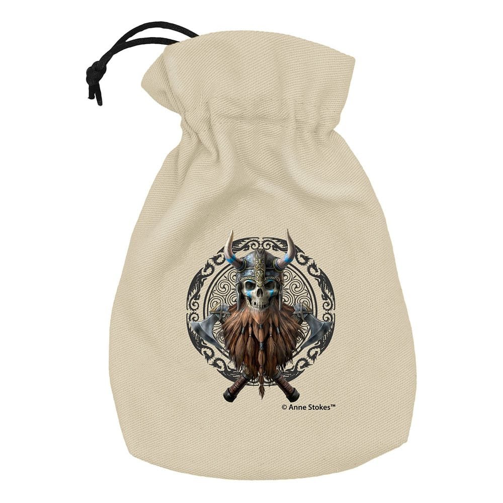 Anne Stokes sac à dés Viking Skull - Anne Stokes