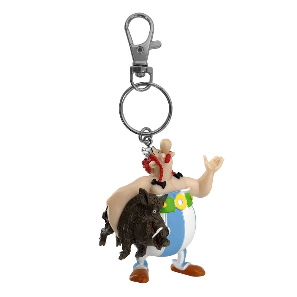 Asterix porte-clés Obelix Carrying a Boar 14 cm - asterix - Goodies