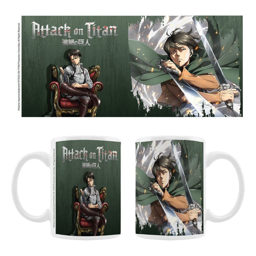 Attack on Titan mug céramique Levi