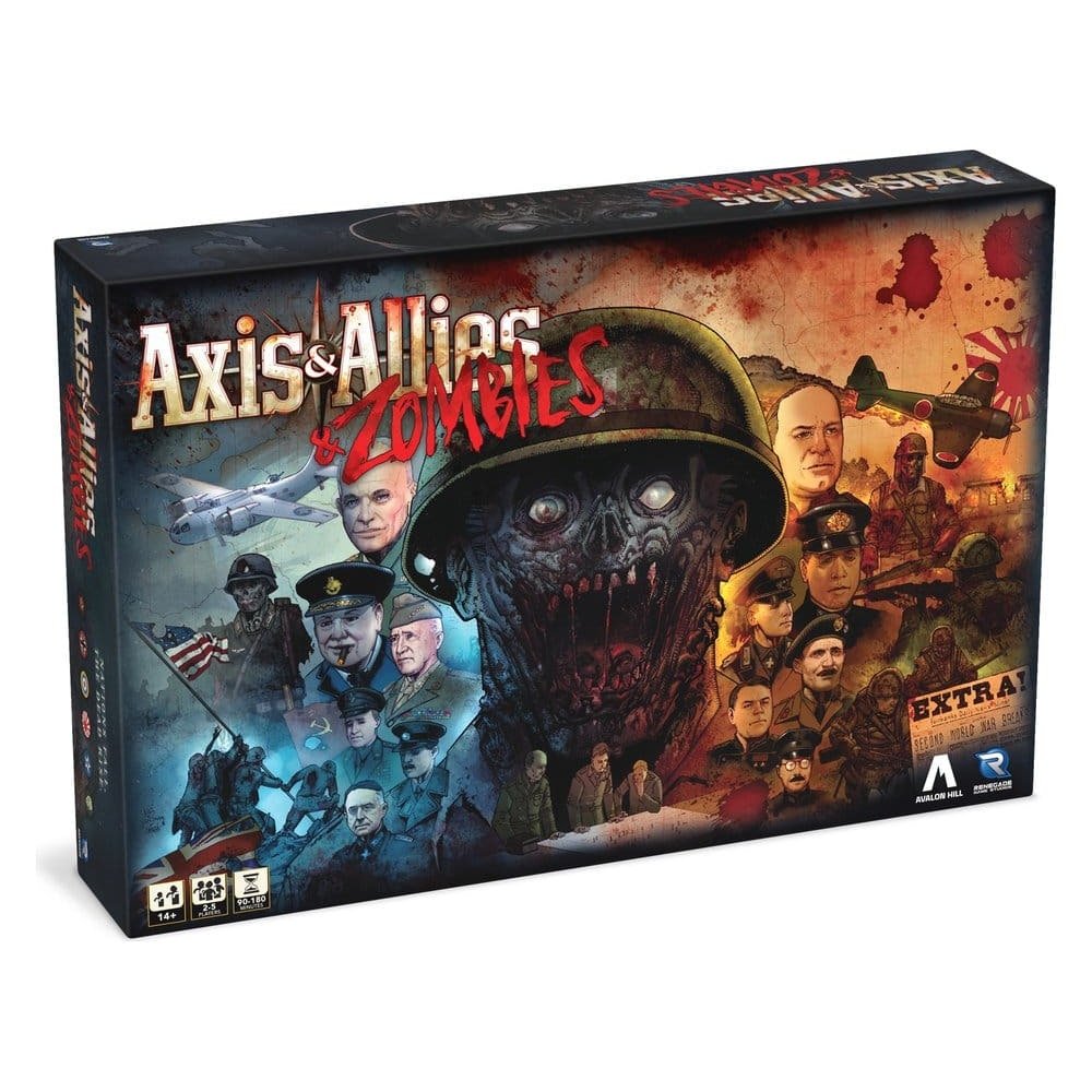 Avalon Hill jeu de plateau Axis & Allies & Zombies *ANGLAIS* - Avalon Hill