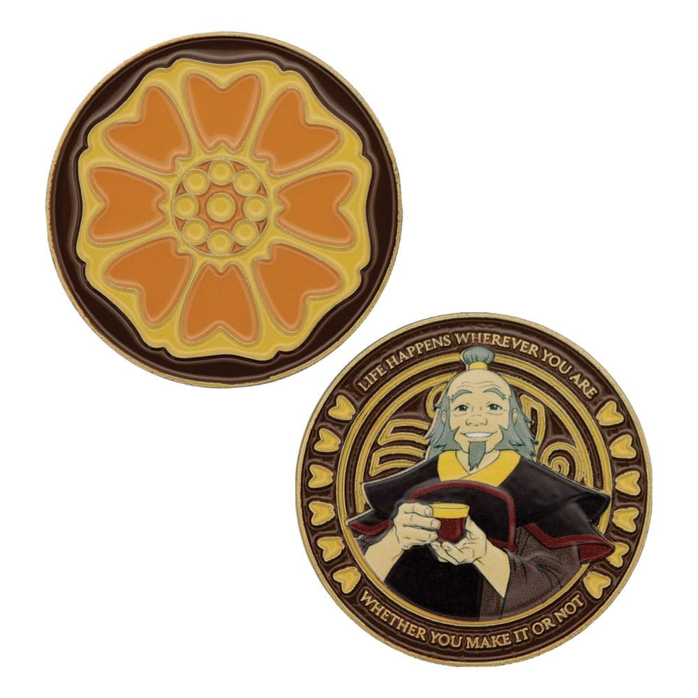 Avatar, le dernier maître de l'air pièce de collection Iroh Limited Edition - type-pieces-de-monnaie