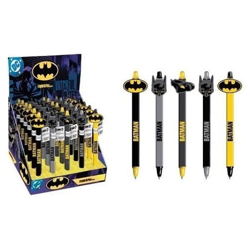 Batman Stylo gel effaçable Icons Présentoir (30) - type-papeterie