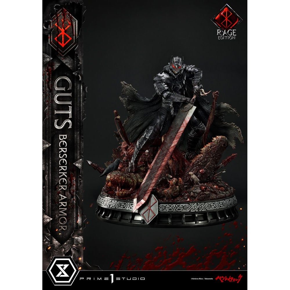 Berserk statuette 1/4 Guts Berserker Armor Rage Edition 67 cm - berserk - Statuettes