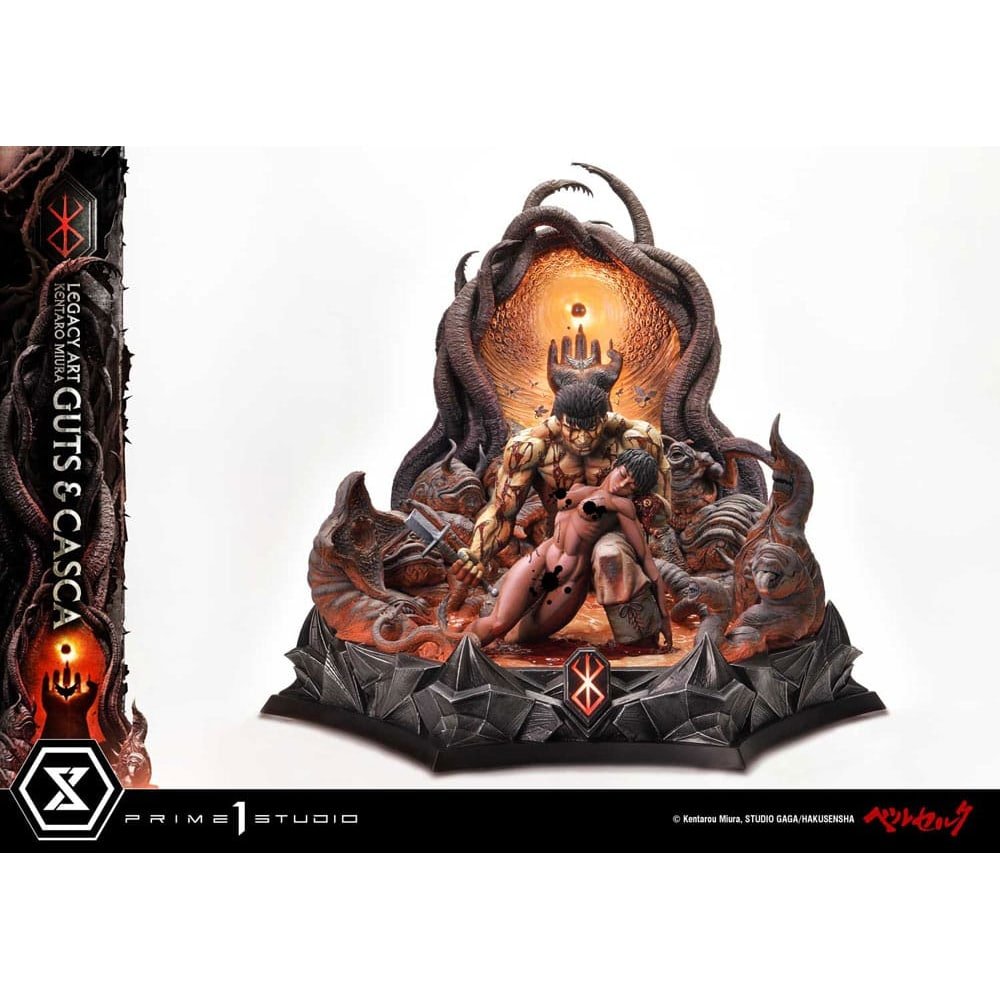 Berserk statuette Legacy Art Kentaro Miura 1/4 Guts & Casca 72 cm - berserk - Goodies
