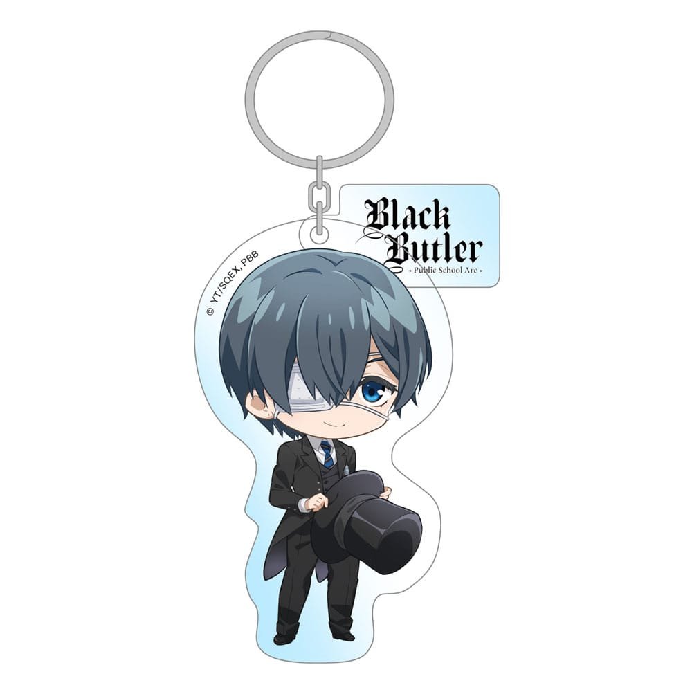 Black Butler: Public School Arc porte-clés Pink Ciel 7 cm - black-butler - Goodies