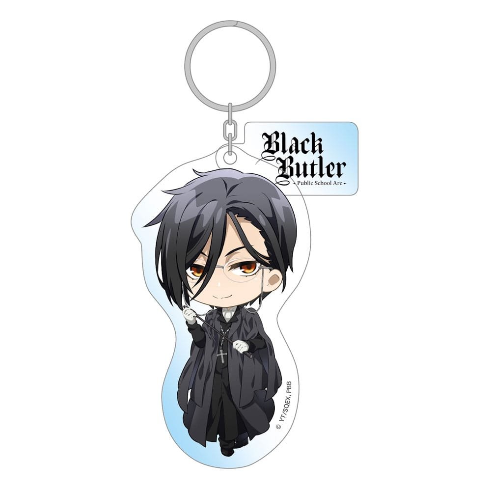 Black Butler: Public School Arc porte-clés Pink Sebastian 8 cm - black-butler - Goodies