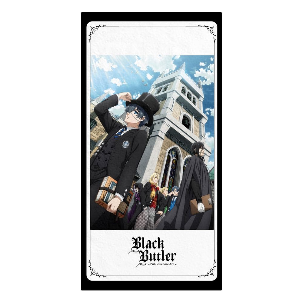 Black Butler: Public School Arc serviette de bain Ciel & Sebastian 150 x 75 cm - black-butler - Goodies