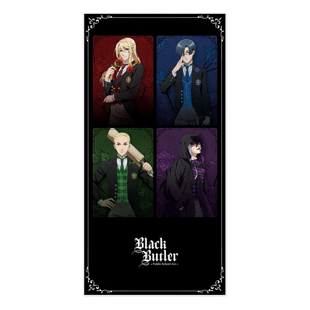 Black Butler: Public School Arc serviette de bain The Prefect Four / P4 150 x 75 - black-butler - Goodies
