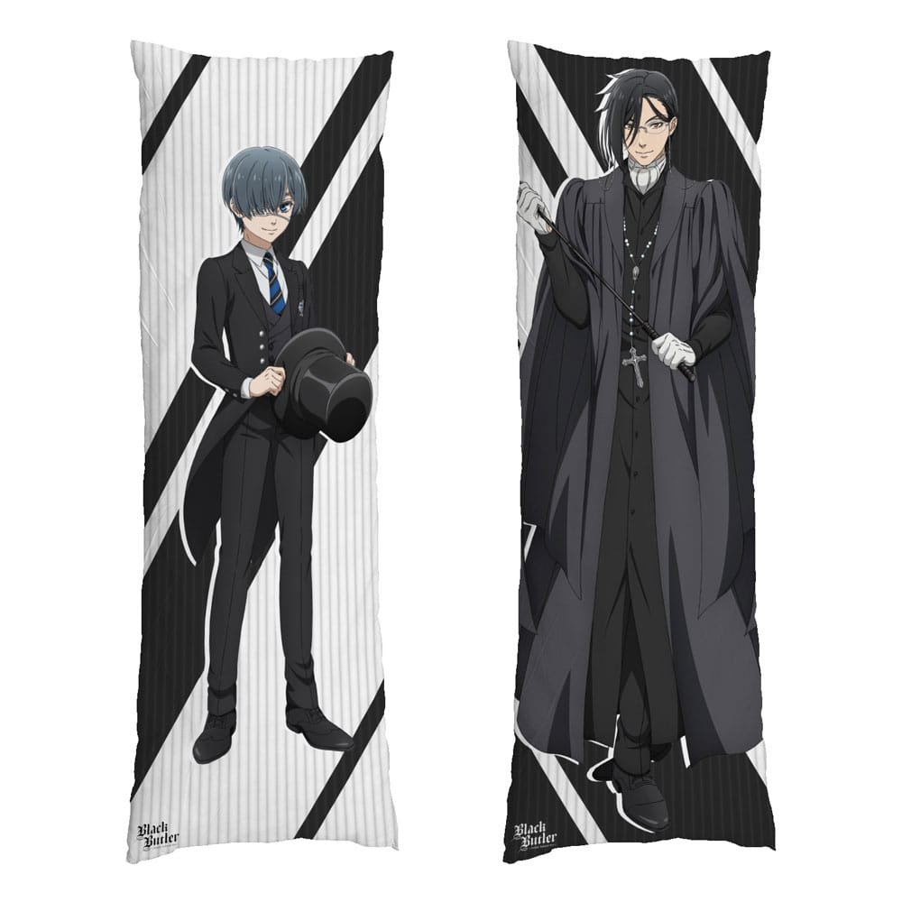 Black Butler taie d´oreiller Dakimakura Sebastian & Ciel 150 x 50 cm - black-butler - Goodies