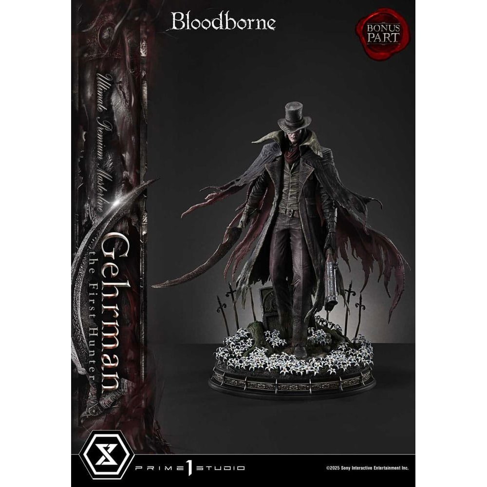 Bloodborne statuette Ultimate Premium Masterline Series 1/4 Gehrman Bonus Versio - Bloodborne