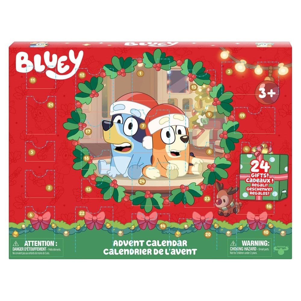 Bluey calendrier de l'avent Mini-Figurines - Bluey
