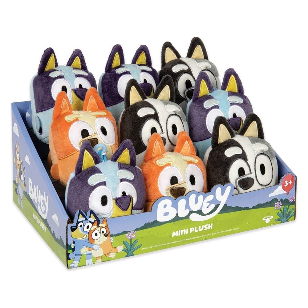 Bluey présentoir mini-peluches (9)
