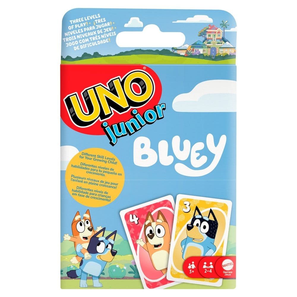 Bluey UNO Junior Jeu de cartes - type-jeux-de-cartes