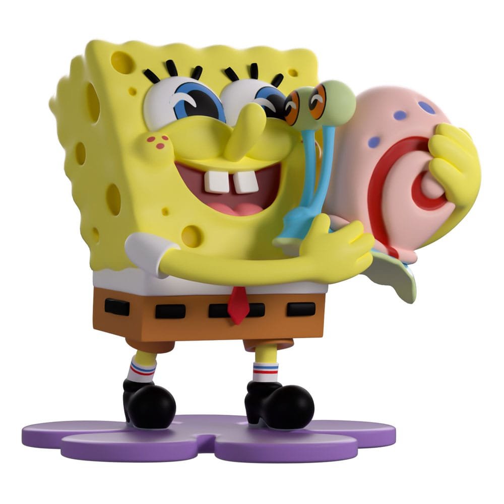 Bob l'éponge Vinyl figurine Spongebob & Gary 9 cm - bob-l-eponge - Goodies