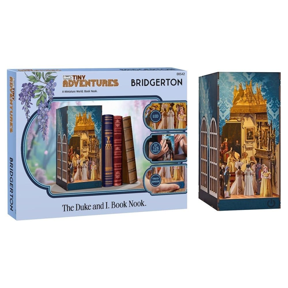 Bridgerton Tiny Adventures book nook mini-diorama The Duke and I 18 cm - Bridgerton