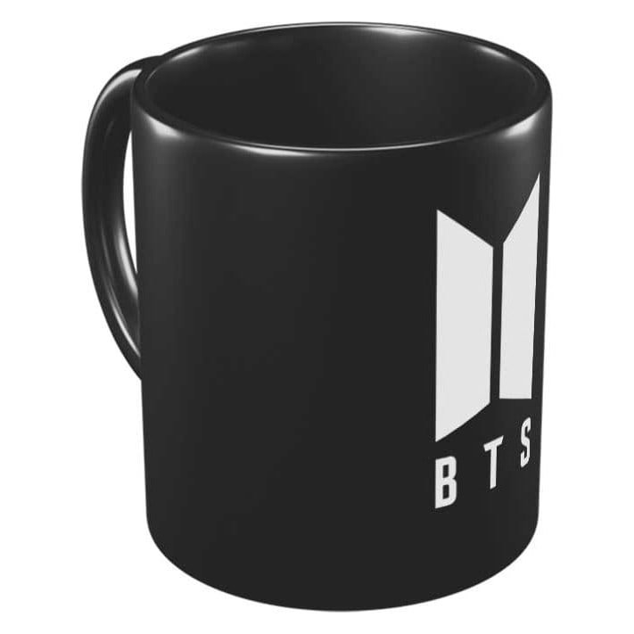 BTS tasse blanche avec logo 350 ml