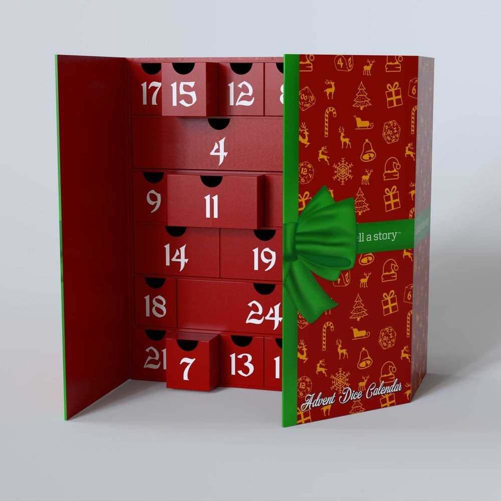 Calendrier de l'Avent de dés Édition Exclusive - cat-papeterie-librairie