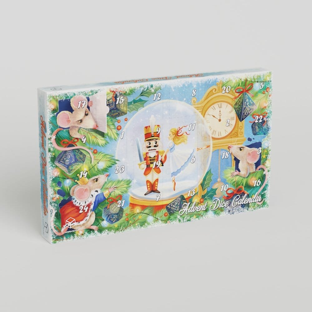 Calendrier de l'Avent de dés Nutcracker - cat-papeterie-librairie