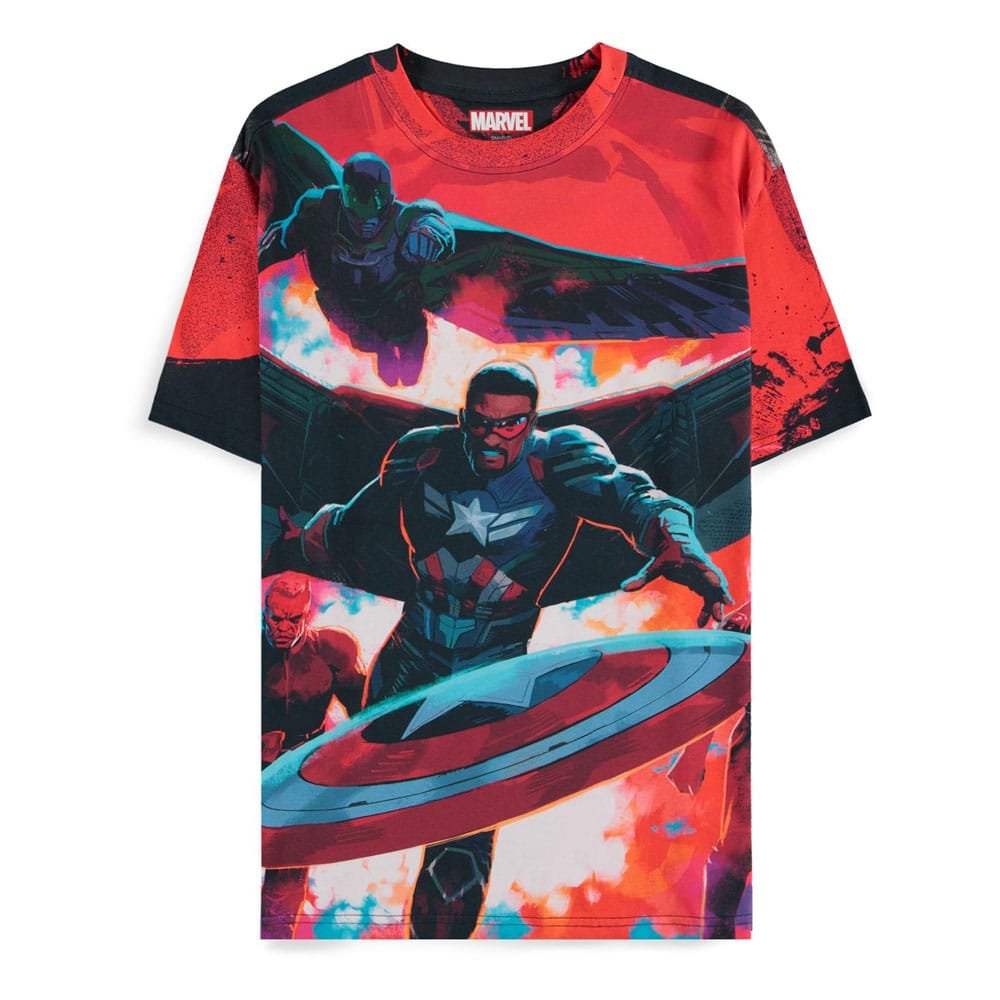 Captain America Brave New World T-Shirt Character (L)