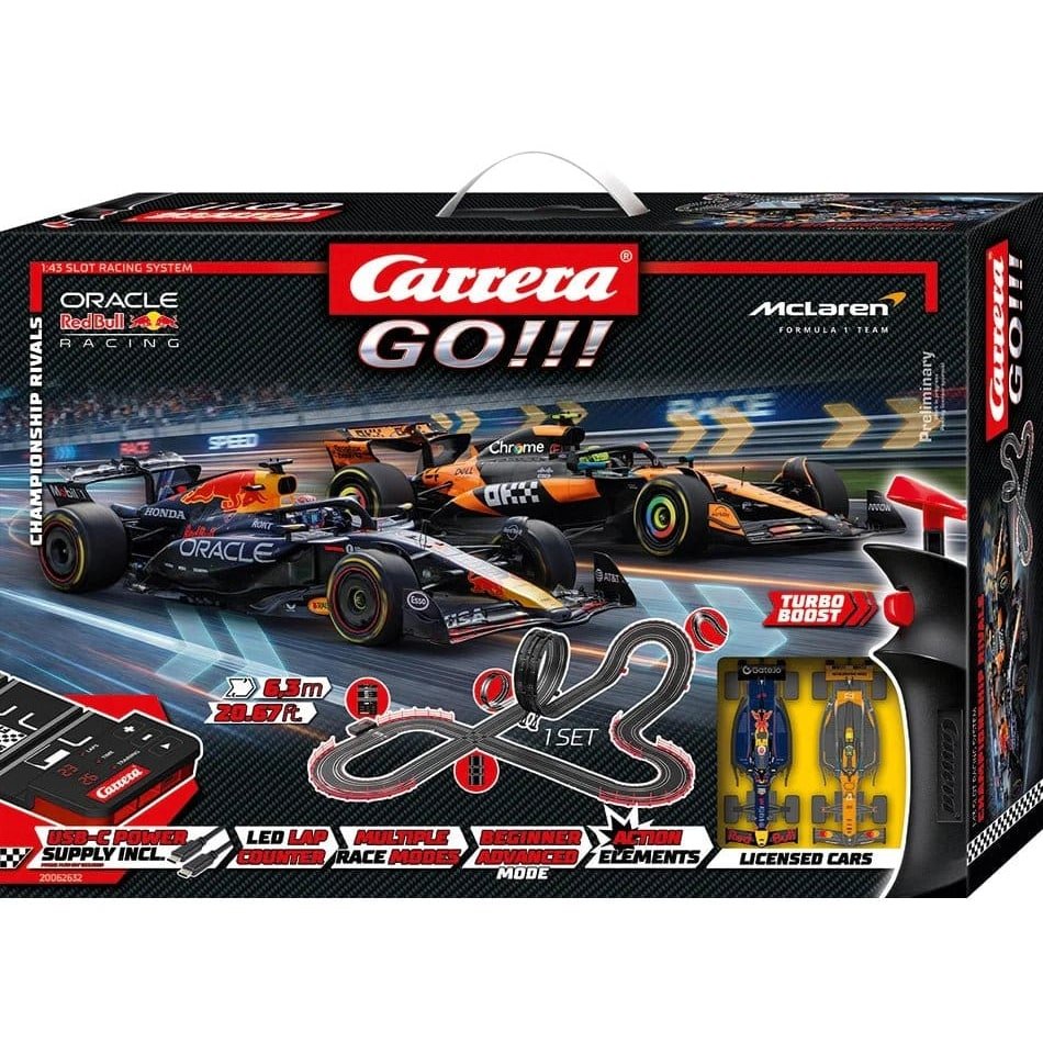Carrera GO!!! circuit de voitures de slot Championship Rivals