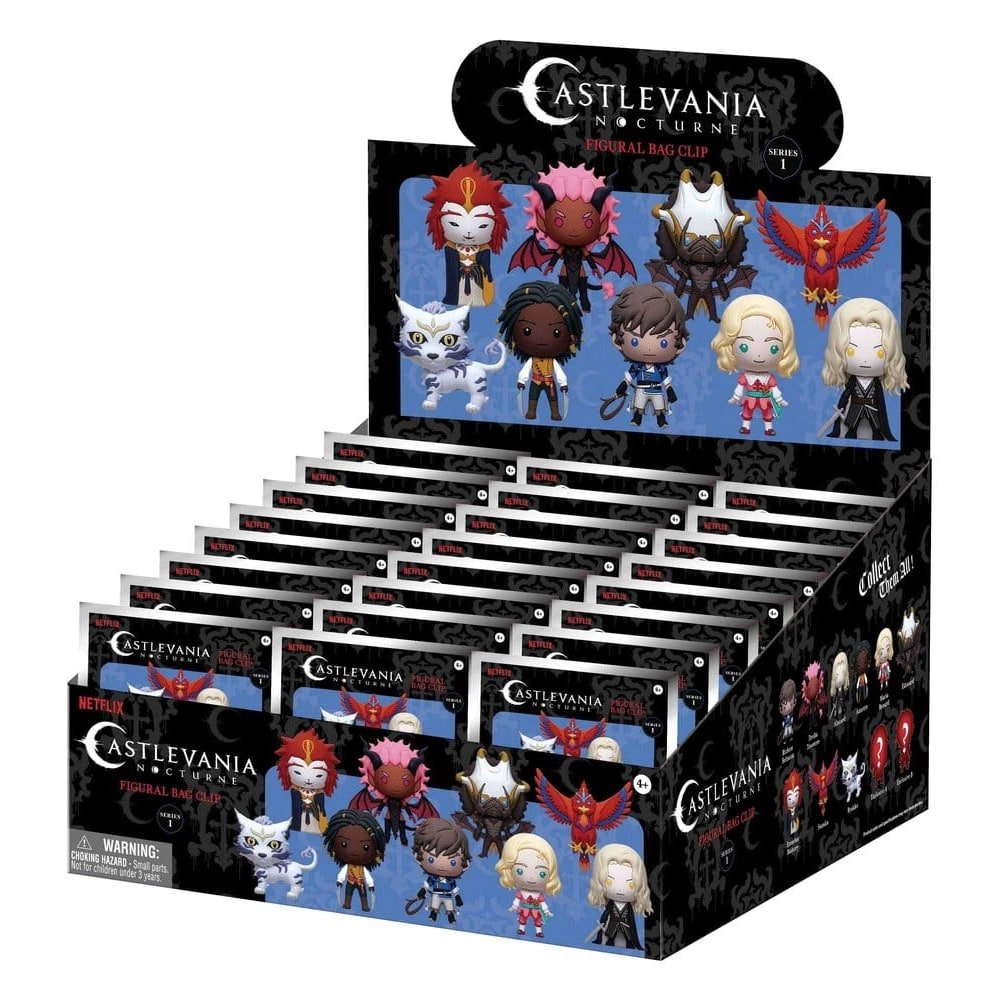 Castlevania Nocturne 3D présentoir porte-clés Serie 1 (24) - Castlevania