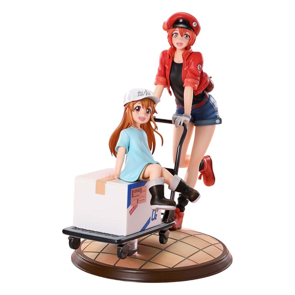 Cells at Work statuette PVC Red Blood Cell & Platelet 26 cm - cells-at-work - Goodies