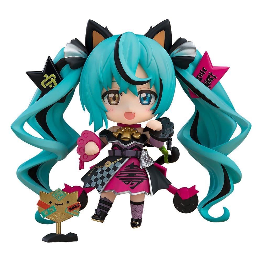 Character Vocal Series 01 figurine Nendoroid Hatsune Miku: Black Maneki Miku Ver - vocaloid - Goodies