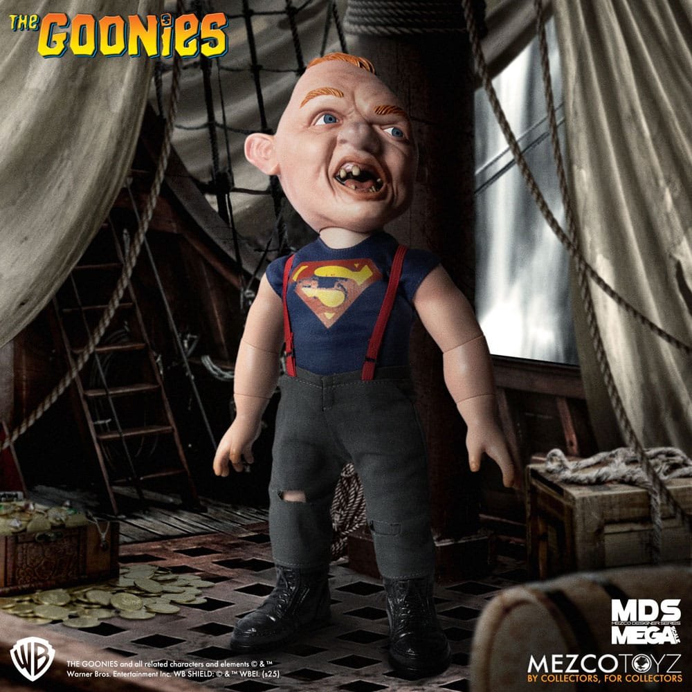Chucky Jeu d´enfant poupée MDS Mega Scale Talking Sloth with Sound 38 cm - Les Goonies