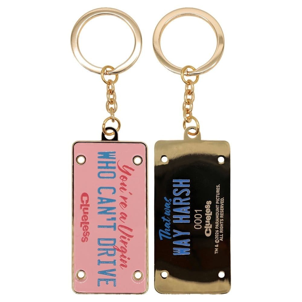 Clueless Porte-clés Plaque d'immatriculation Limited Edition - Clueless