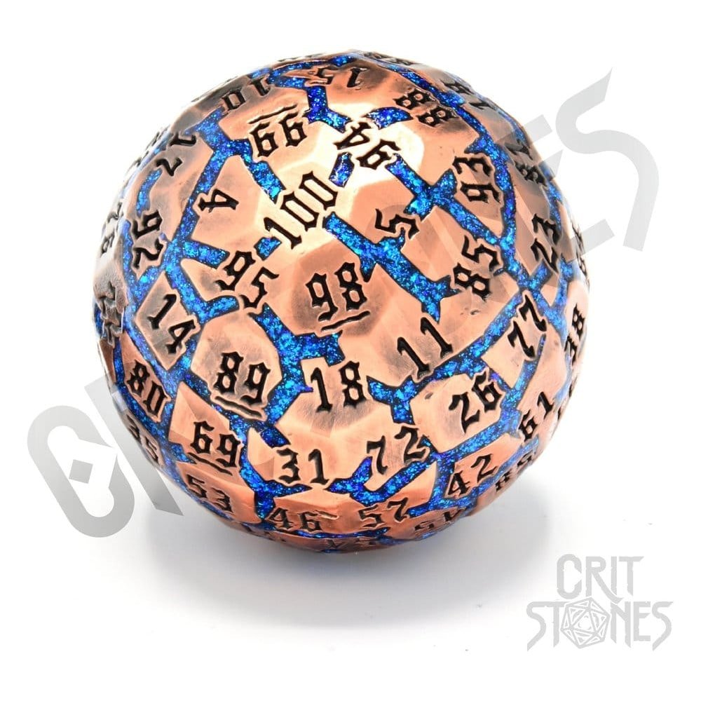 CritStones D100 dés Métal Hextech Orb - type-desodorisants