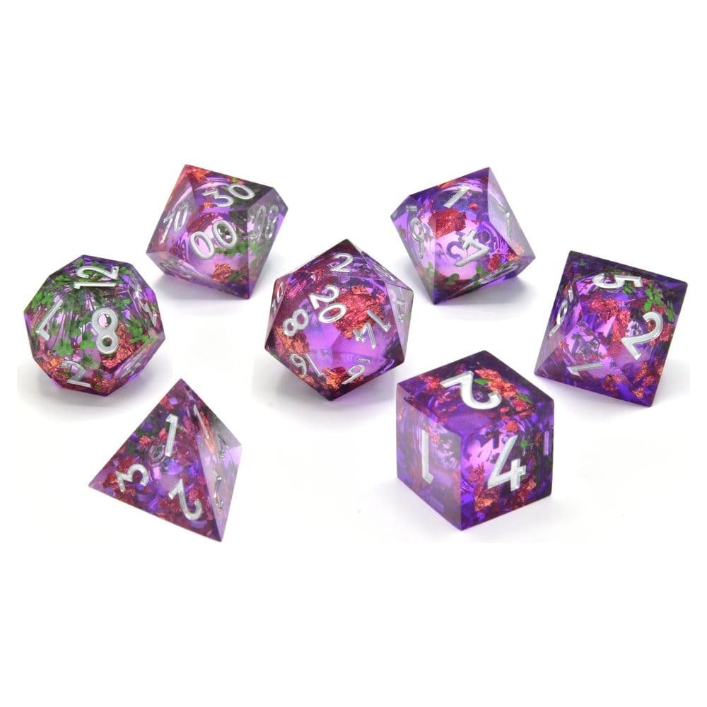 CritStones Liquid Core pack dés Herbalist's Dream (7) - type-des