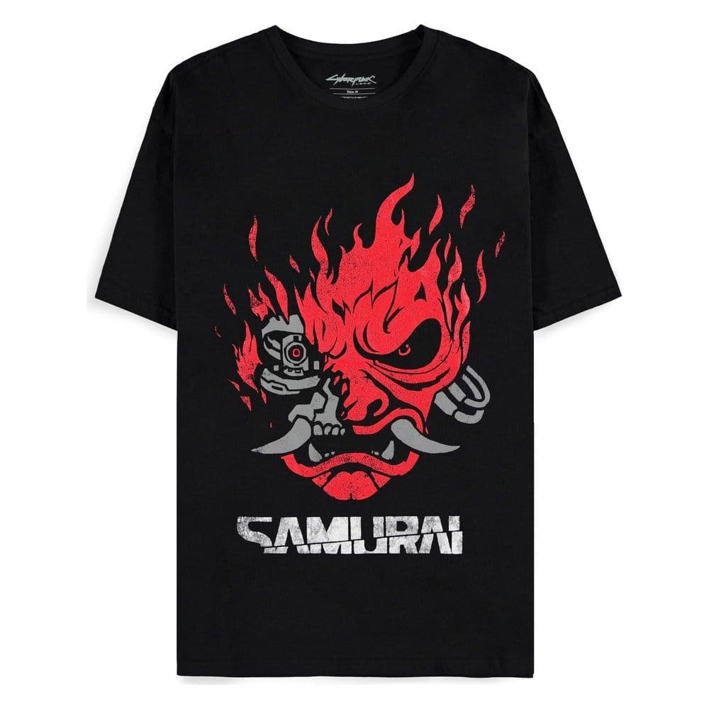 Cyberpunk 2077 T-Shirt Samurai Bandmerch - Cyberpunk 2077