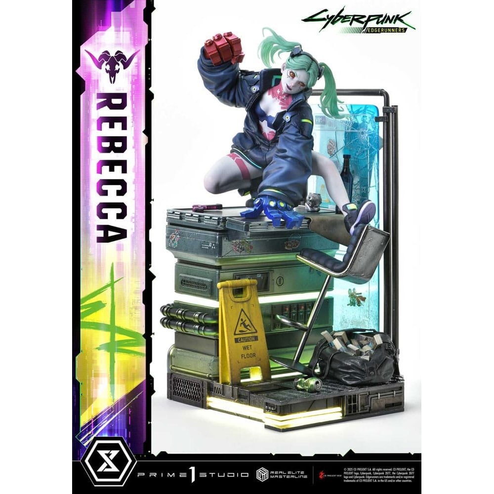 Cyberpunk: Edgerunners statuette Real Elite Masterline Series 1/4 Rebecca 54 cm - cyberpunk-edgerunners - Goodies