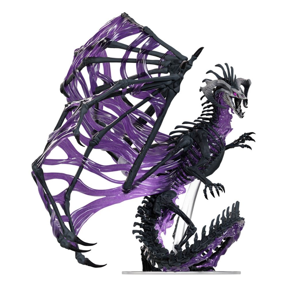 D&D Icons of the Realms miniature prépeinte "Boxed Miniature" Black Dracolich 3 - Dungeons & Dragons