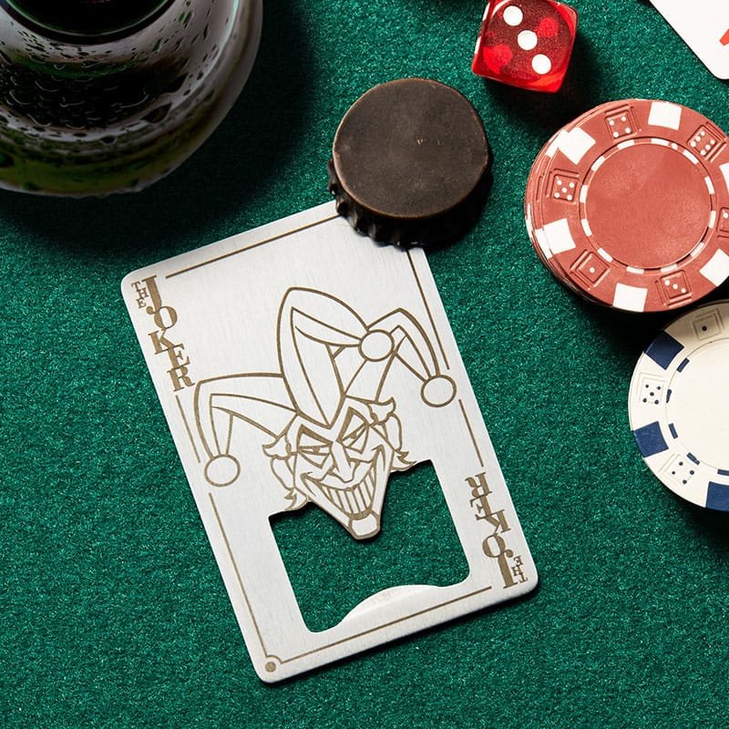 DC Comics décapsuleur Joker Playing Card 8 cm