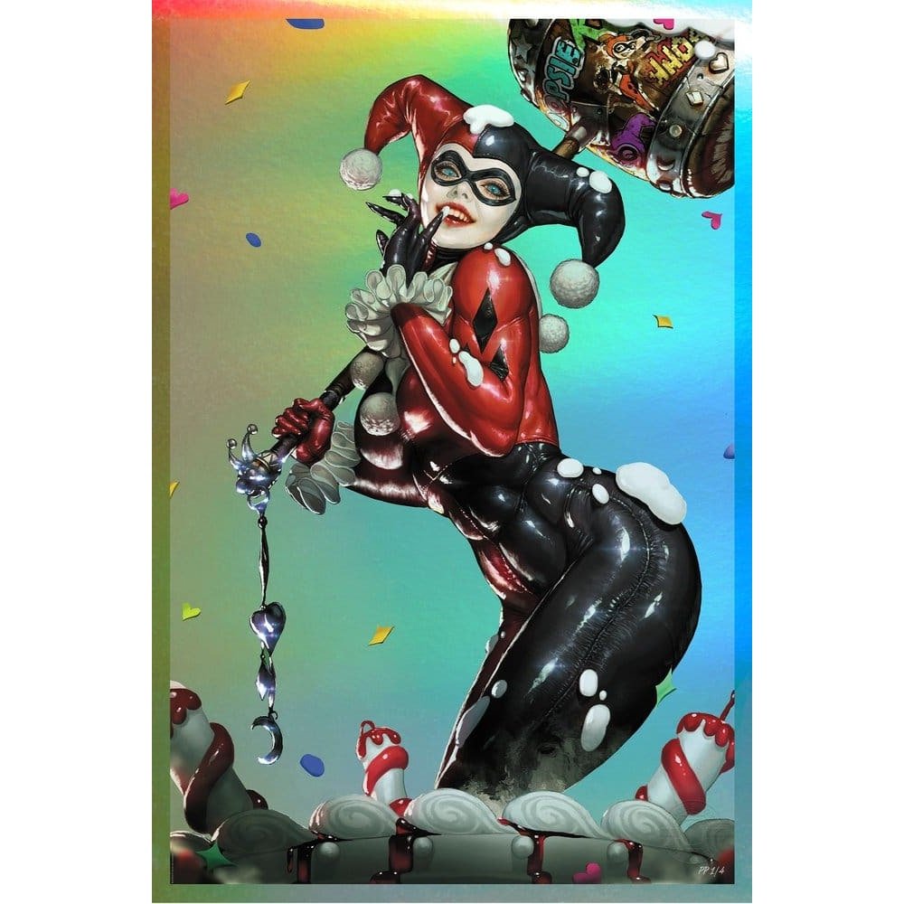 DC Comics impression Art Print Harley Quinn (Exclusive Edition) 41 x 61 cm - non - cat-posters-affiches