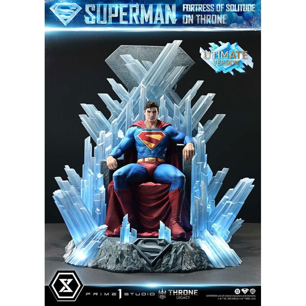 DC Comics statuette 1/4 Throne Legacy Collection Superman Fortress of Solitude o
