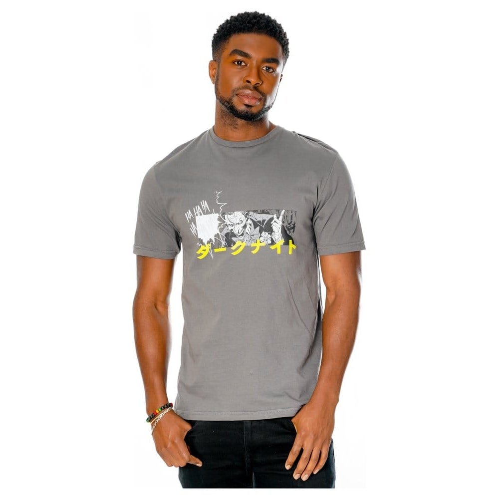 DC Comics T-Shirt The Joker Manga Ha Ha (L)