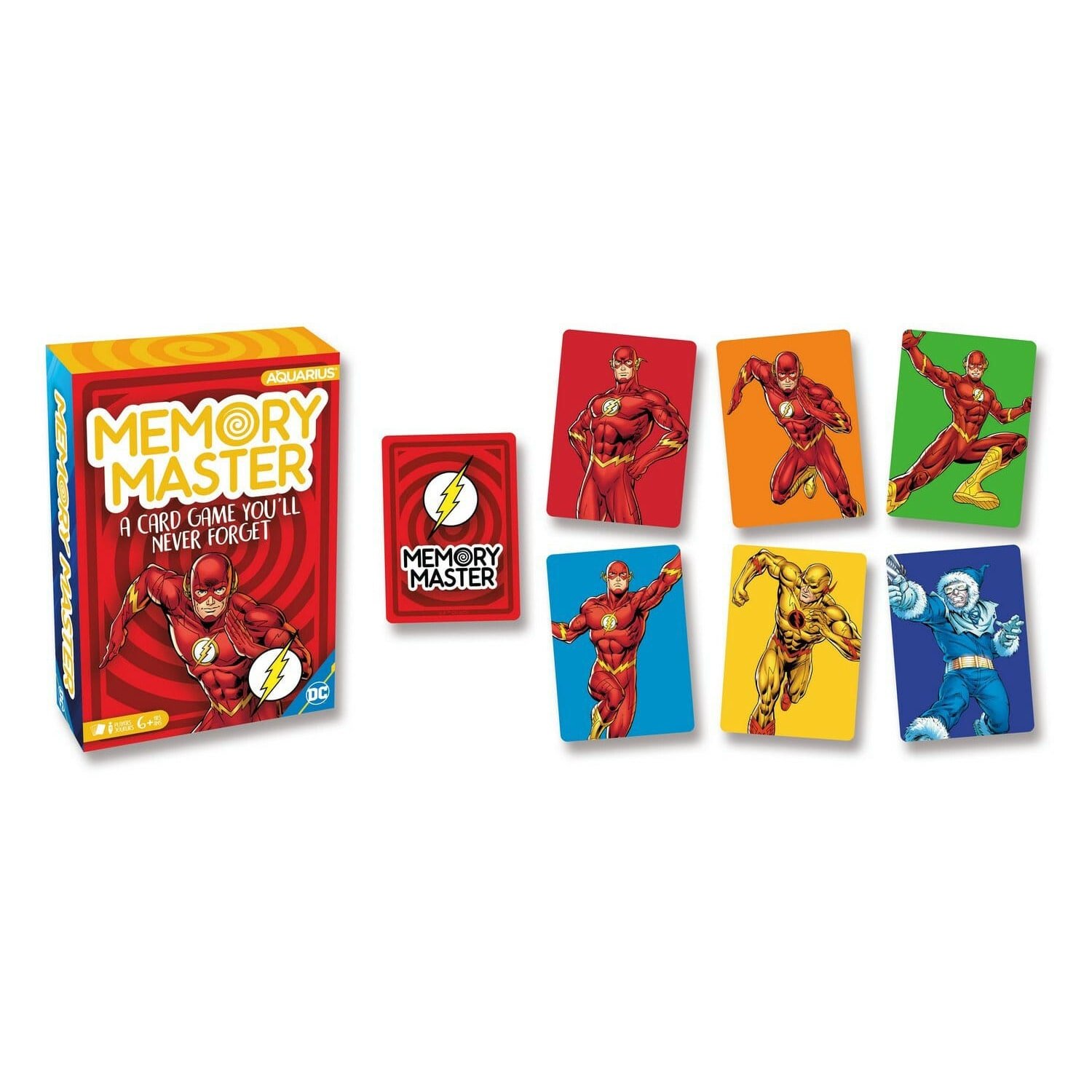 DC Comics: The Flash Memory Master Card Game - type-jeux-de-cartes