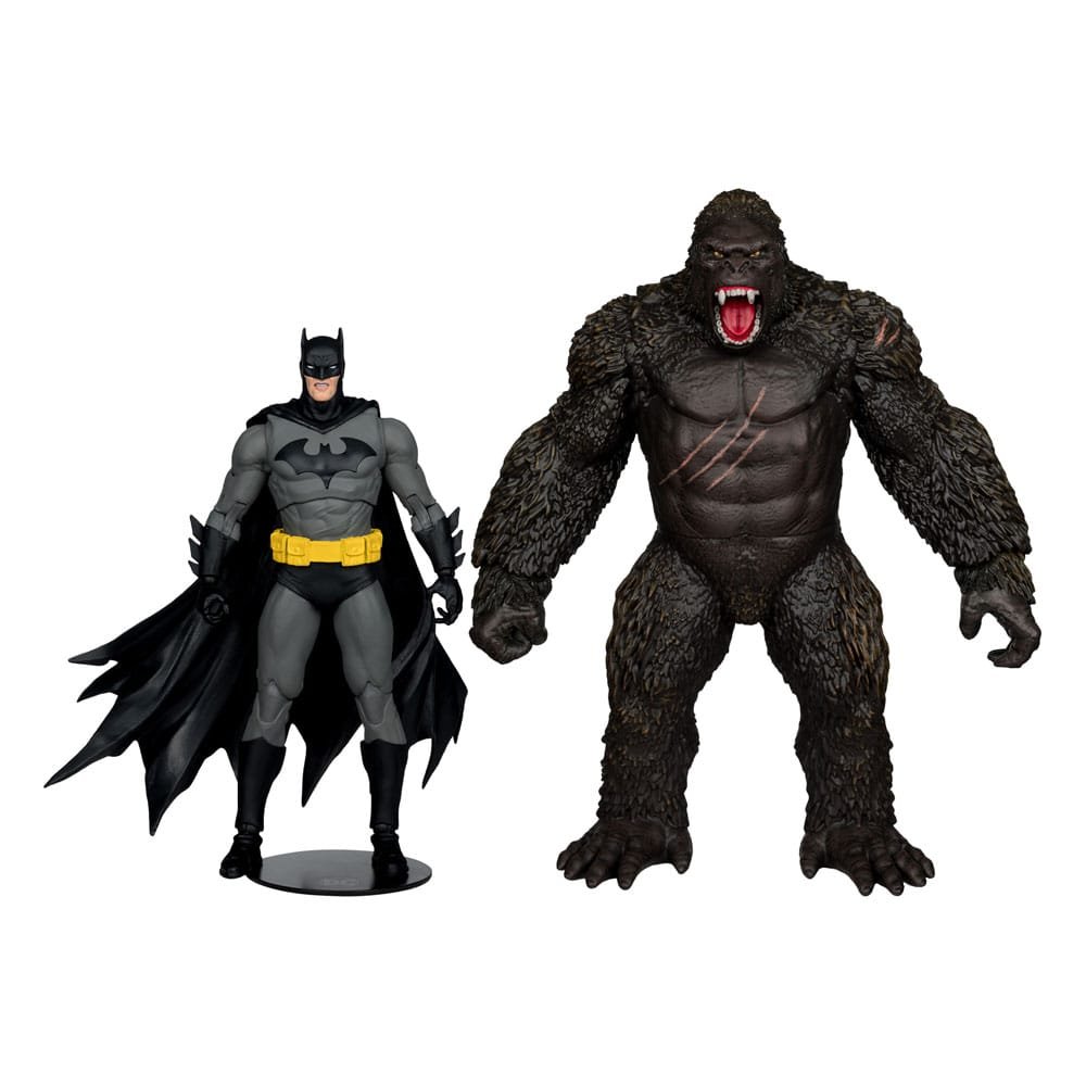 DC Justice League Monsterverse DC Multiverse pack de 2 figurines Batman & Kong 2 - Justice League
