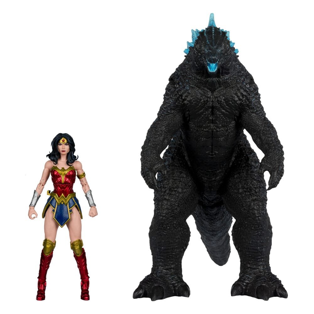 DC Justice League Monsterverse DC Multiverse pack de 2 figurines Wonder Woman Vs - Justice League