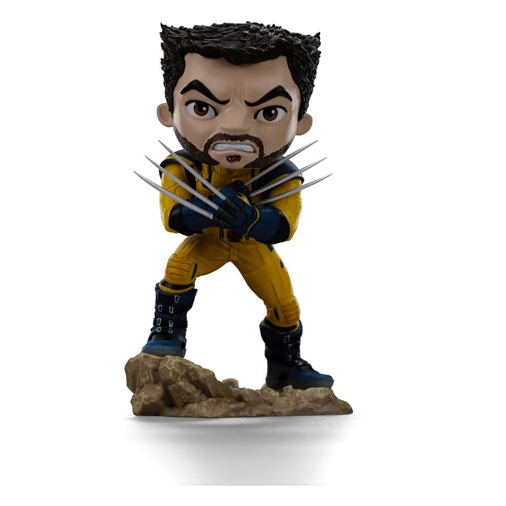 Deadpool et Wolverine figurine Mini Co. PVC Wolverine Unmasked 14 cm - marvel - Goodies