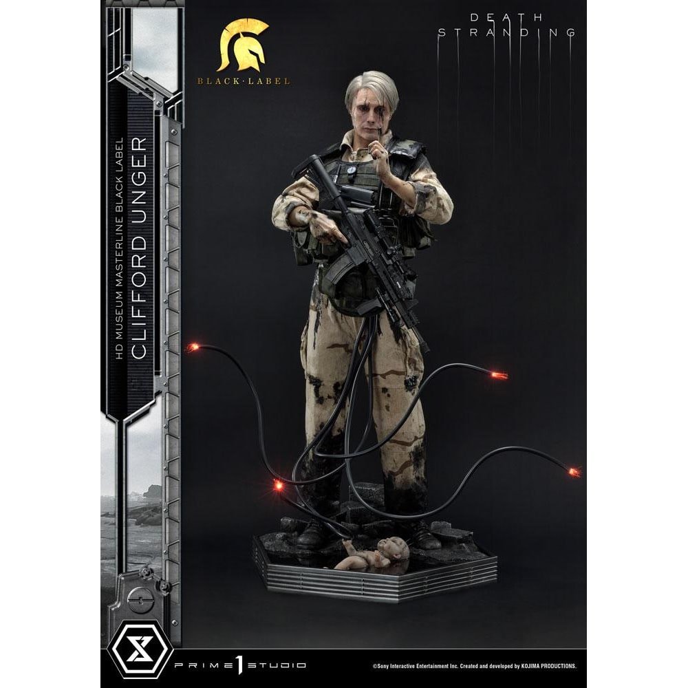 Death Stranding statuette 1/2 Clifford Unger Black Label 103 cm - Death Stranding