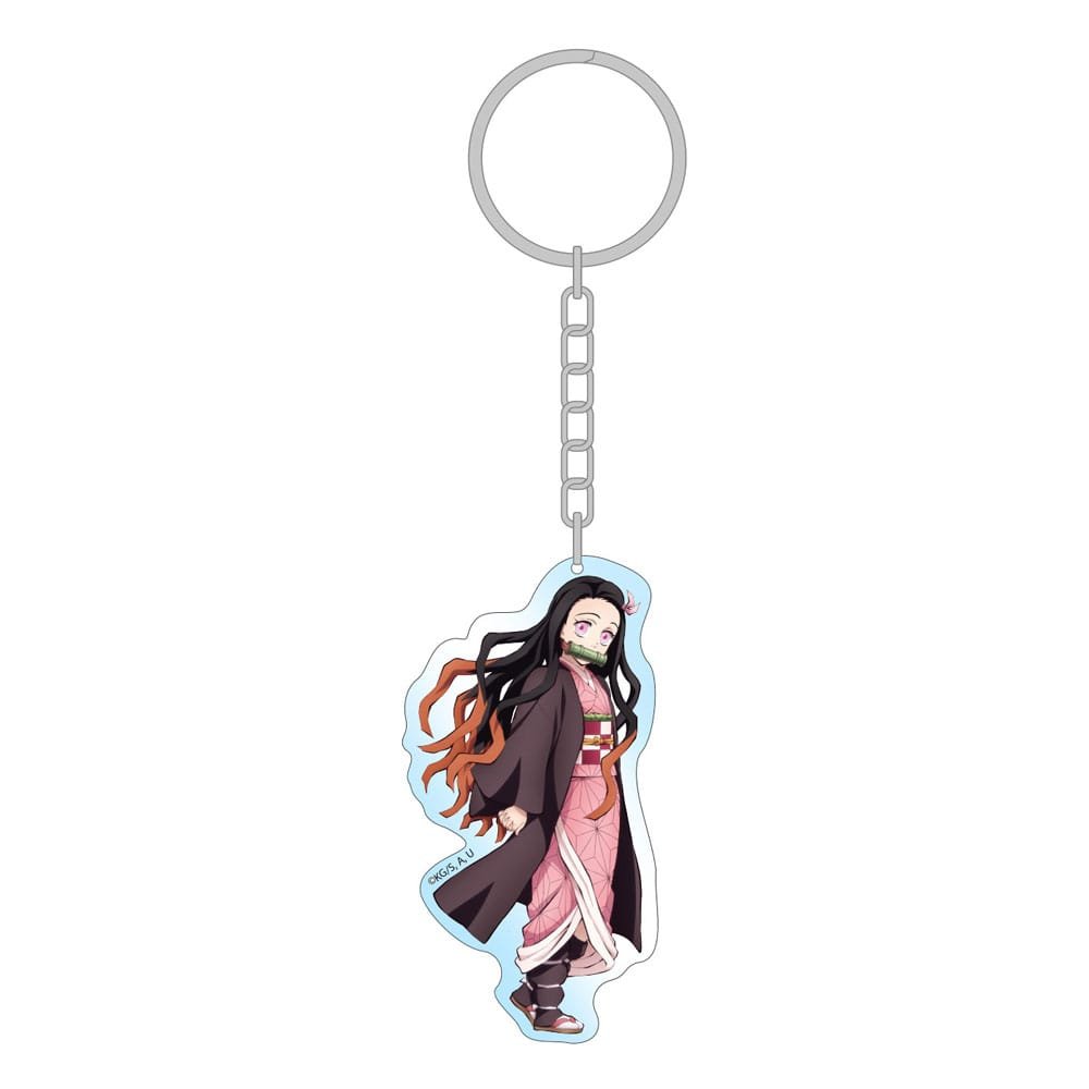 Demon Slayer: Kimetsu no Yaiba porte-clés Nezuko Holographic 7 cm