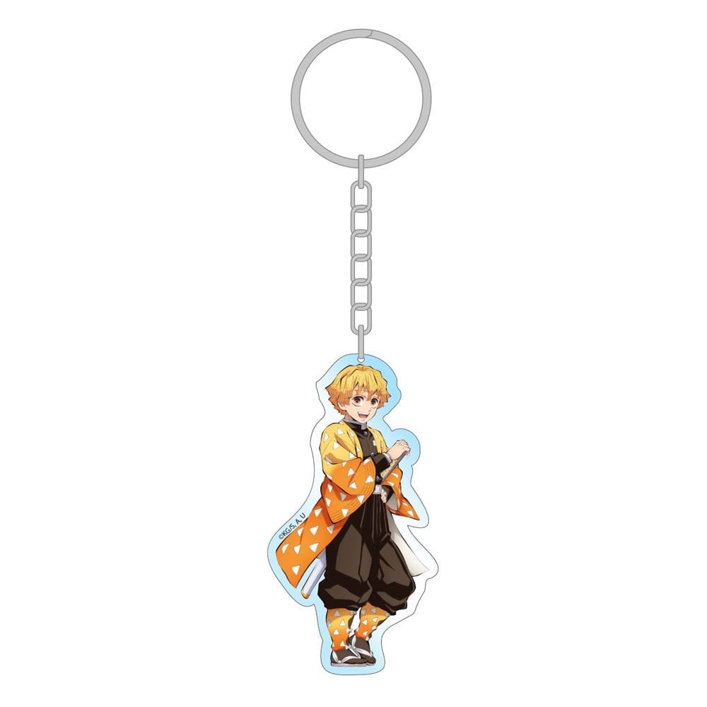 Demon Slayer: Kimetsu no Yaiba porte-clés Zenitsu Holographic 7 cm