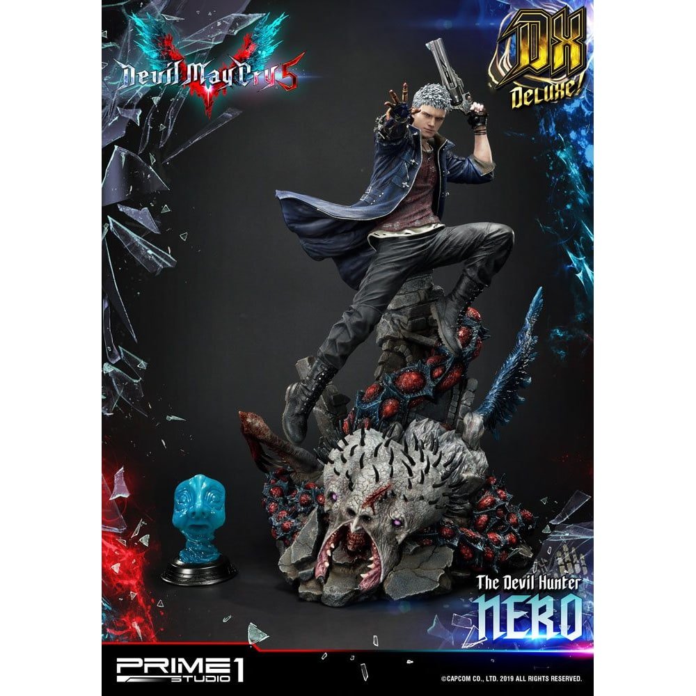 Devil May Cry 5 statuette Nero Deluxe Ver. 70 cm
