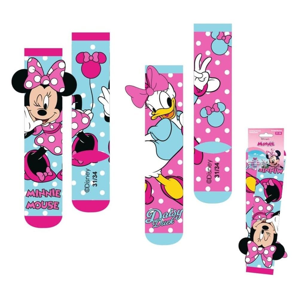 Disney Chaussettes avec Applications Minnie Mouse 27-34
